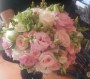 pink fluffy bouquet